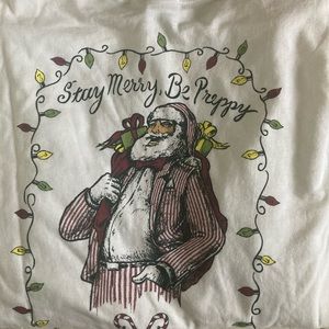Lauren James “Stay Merry, Be Preppy” Long Sleeve